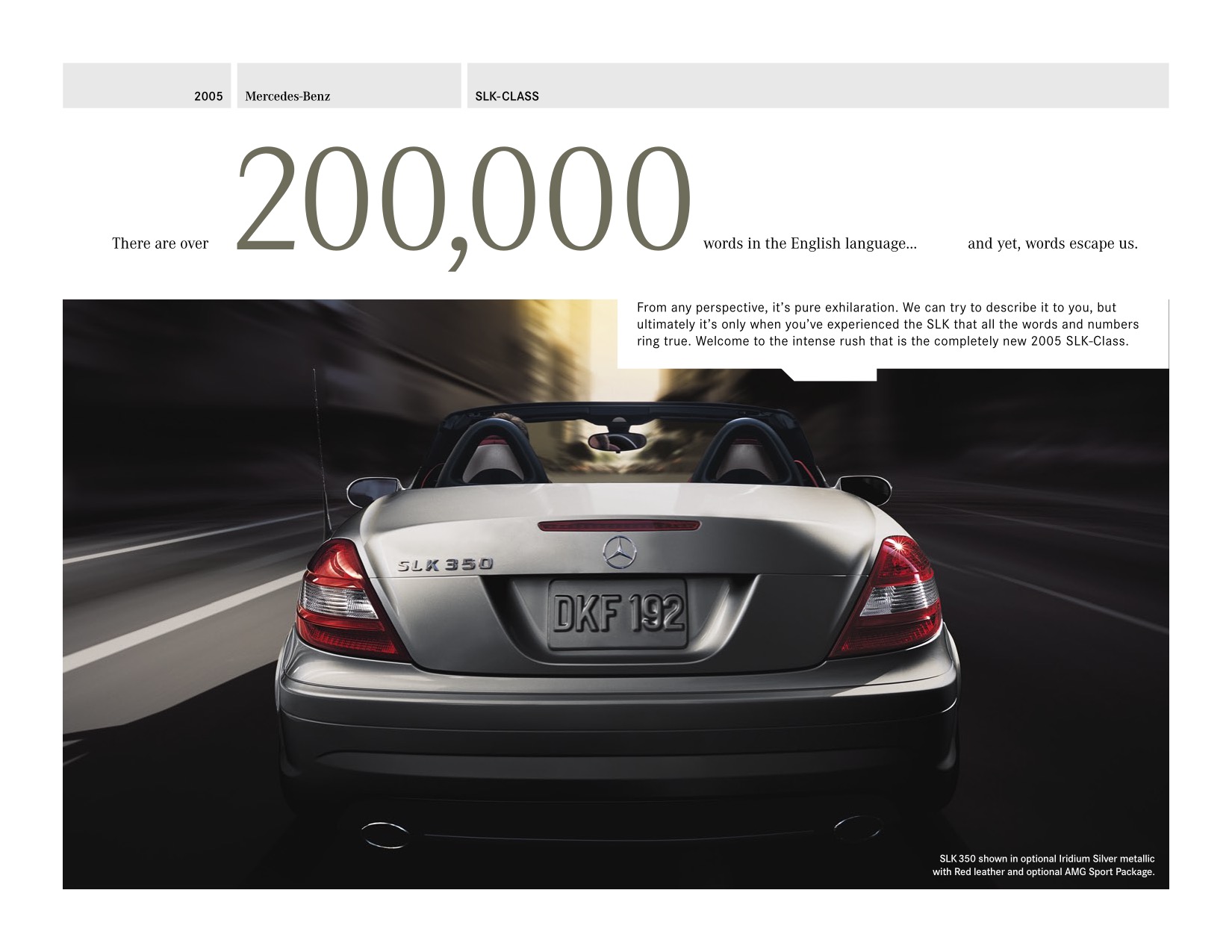 2005 Mercedes-Benz SLK Brochure Page 34